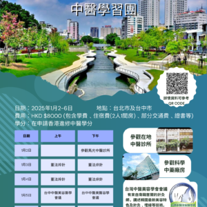 台灣雙城中醫學習團2025 demo